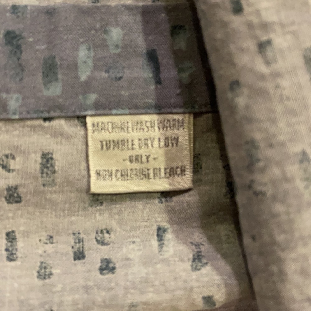 Metaphor slate blue button down - Picture 7 of 9